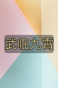 武临九霄封面